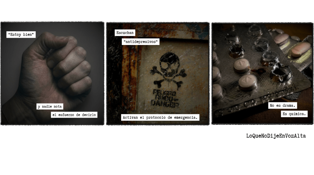 Lágrimas, carcajadas y benzodiazepinas: un&nbsp;tríptico